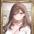 「素肌に着たピチピチのシャツが大きな乳房で弾けそうな美人」の精細なポートレート写真 2枚目