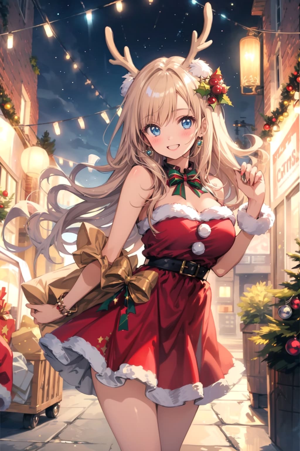 TOPAZの🎄🐂トナカイコス〜チチプイちゃん