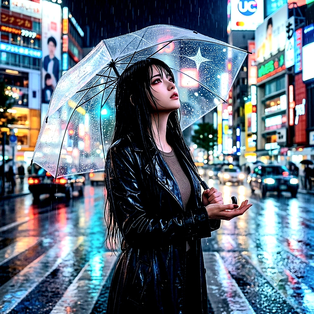 雨　アルテミス | の人気AIイラスト・グラビア