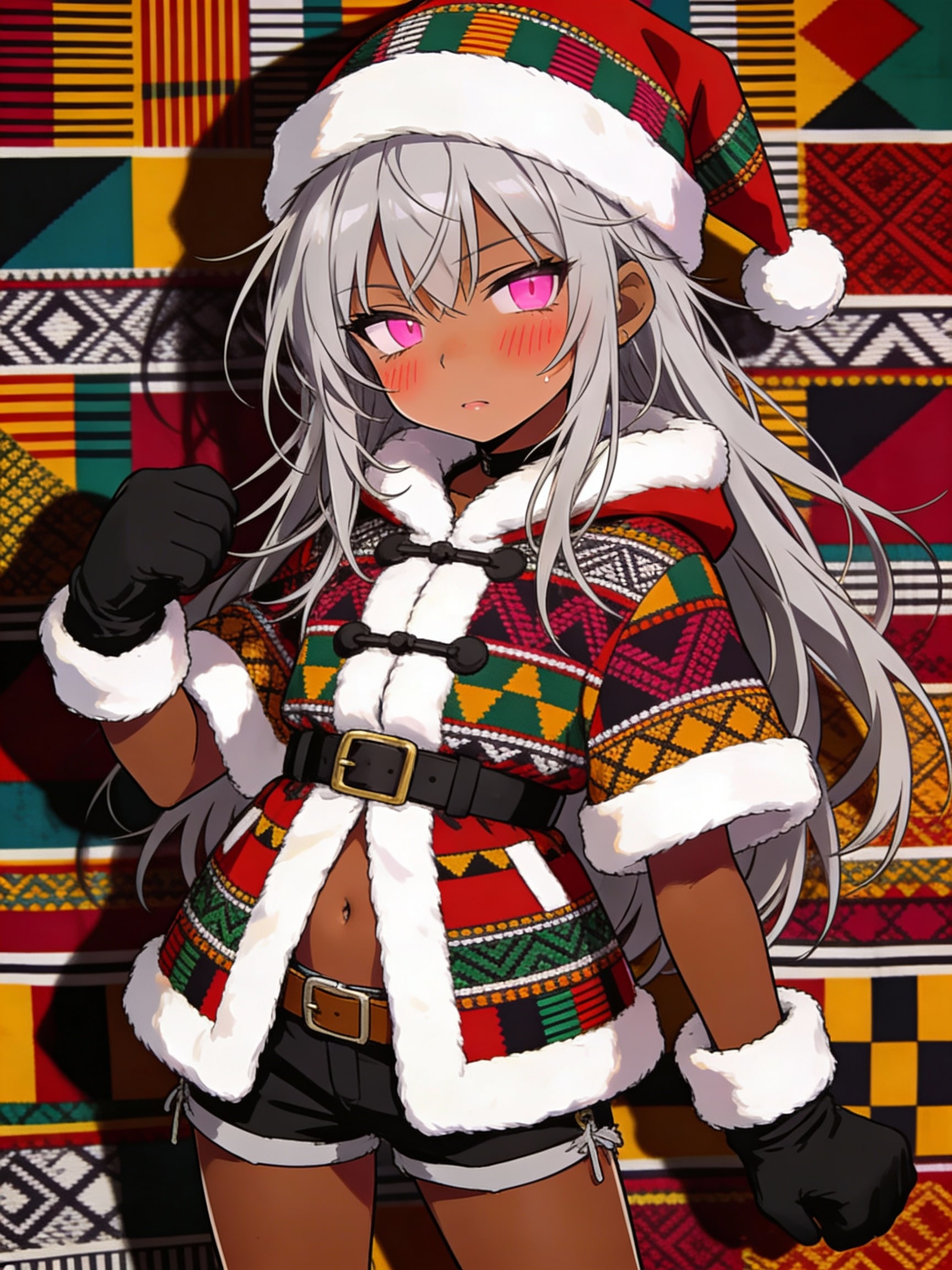 【民族柄】キテンゲ | の人気AIイラスト・グラビア