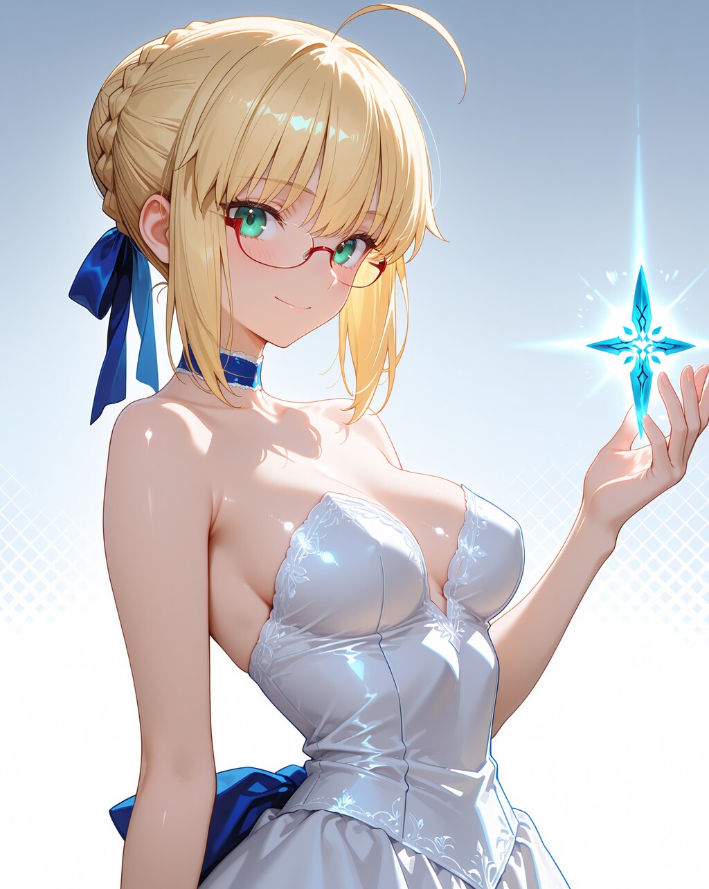 セイバー風の金髪女子♡