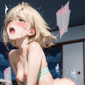 騎乗位…兎に角　騎乗位　JKを下から〇〇〇♡ 2枚目