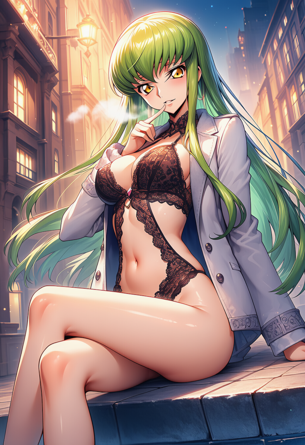 濡れた舗道の約束 ― Velvet Promise