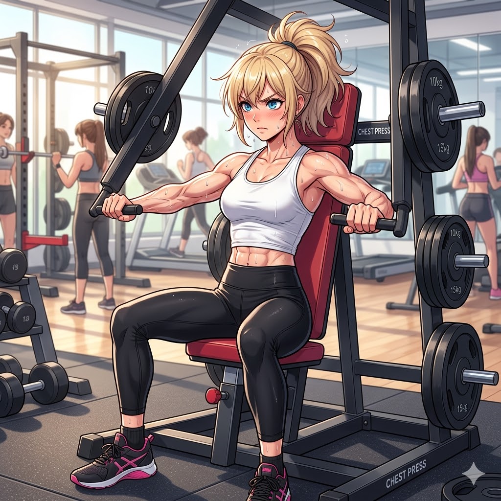 筋トレちちぷいちゃん | の人気AIイラスト・グラビア