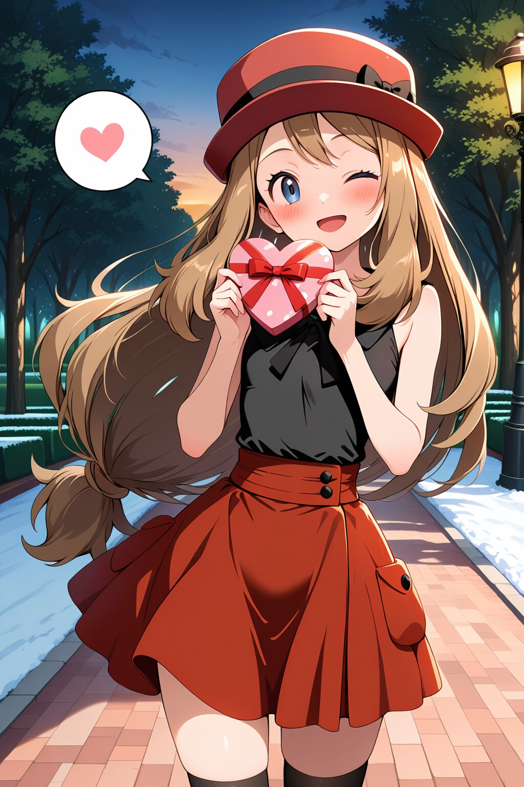 バレンタインセレナ | の人気AIイラスト・グラビア