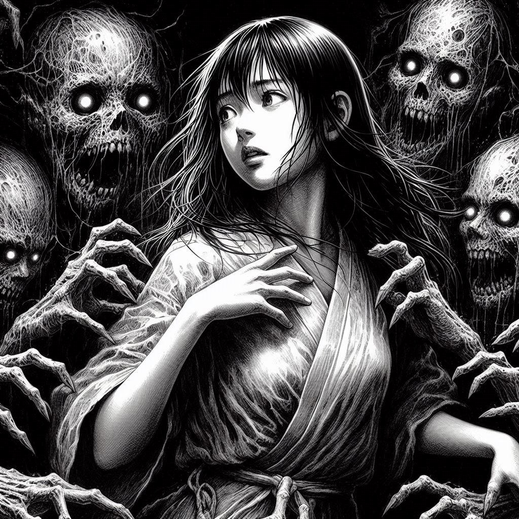 全日本悪霊協会に待望の大型新人（美人）加入♪・・小百合ちゃん以来の美人加入に歓喜♪兎に角、手取り足取りかまいたい悪霊達♪