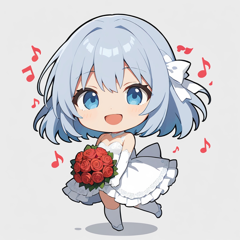 ちびちびウェディング 銀