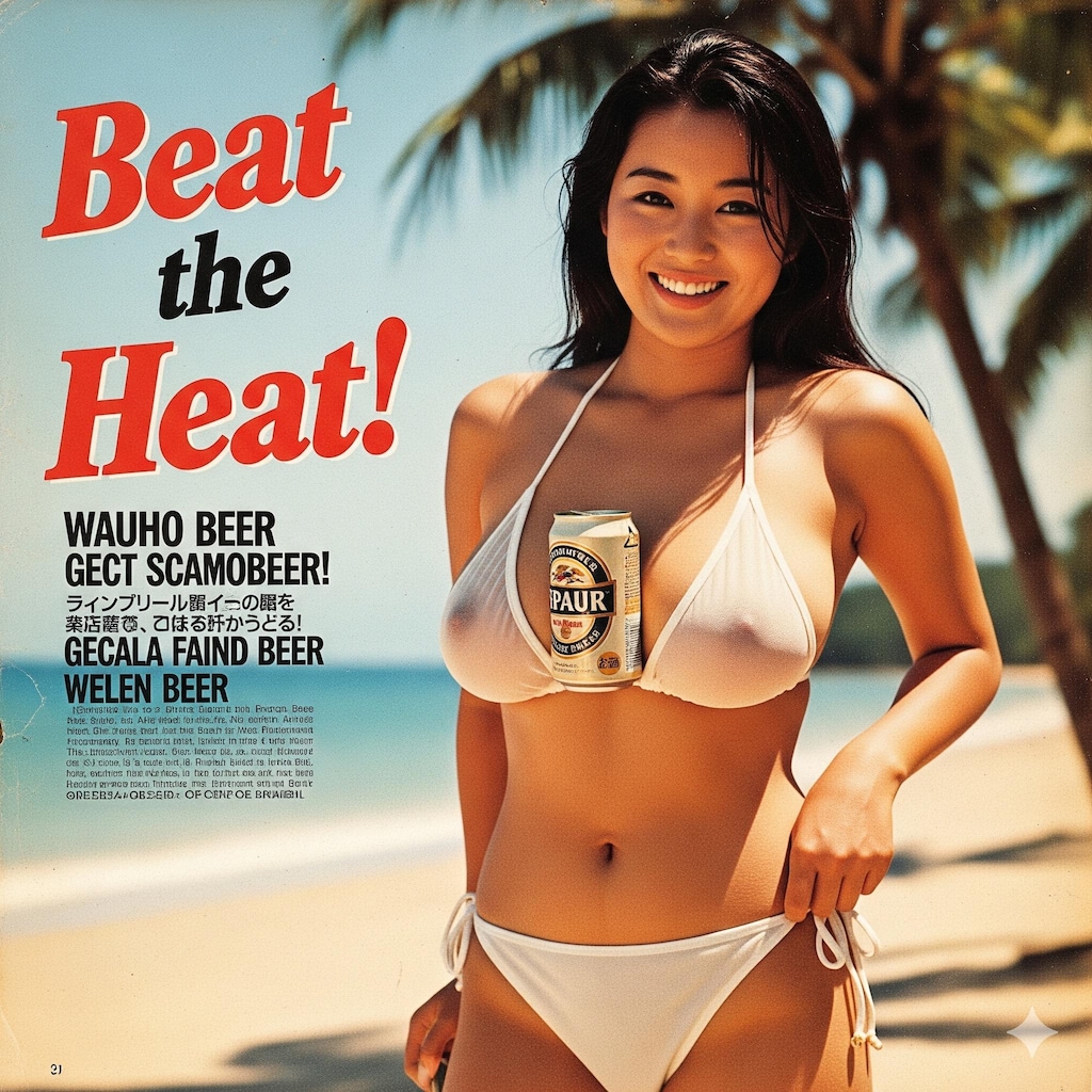 ビール広告（昔から今