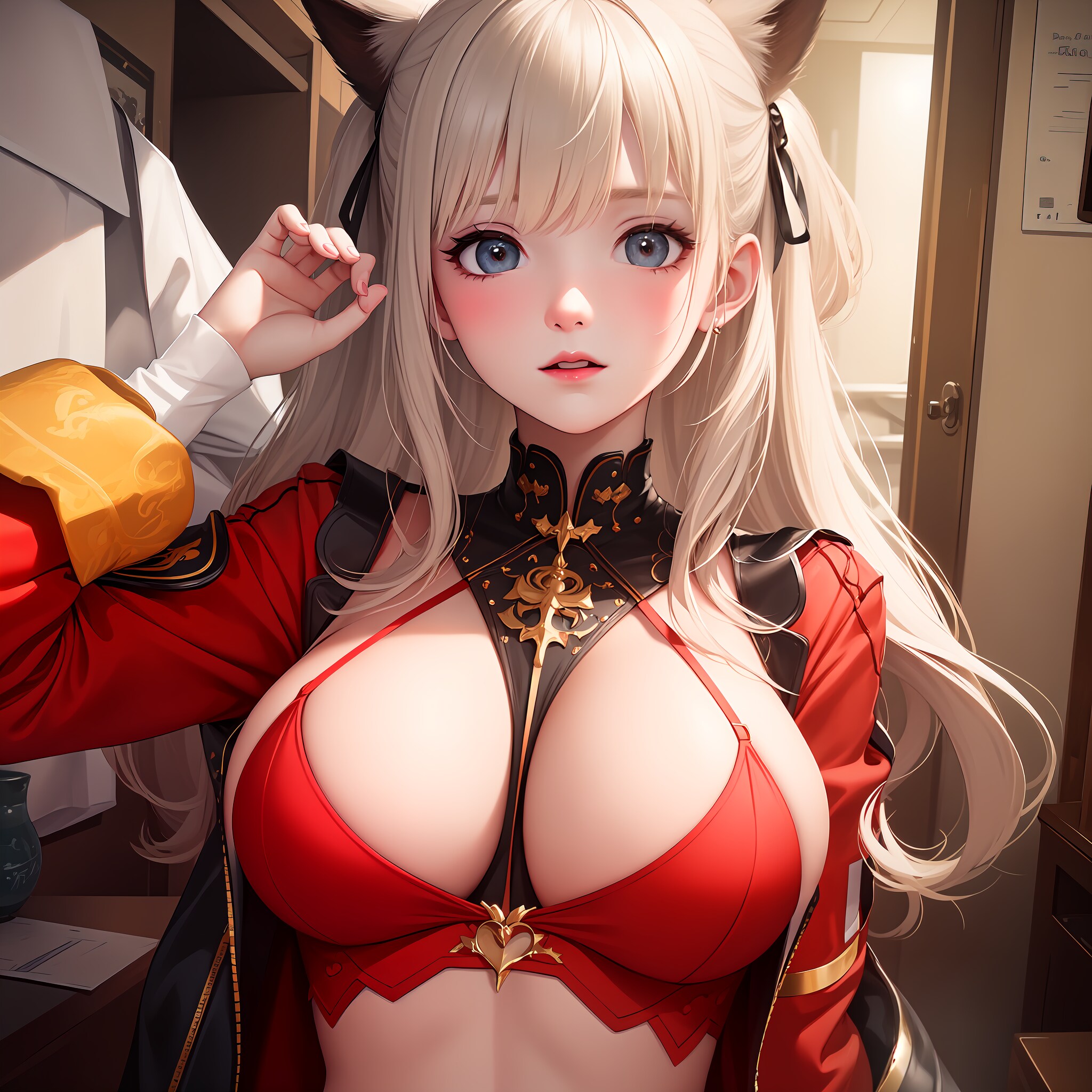 楽屋にて