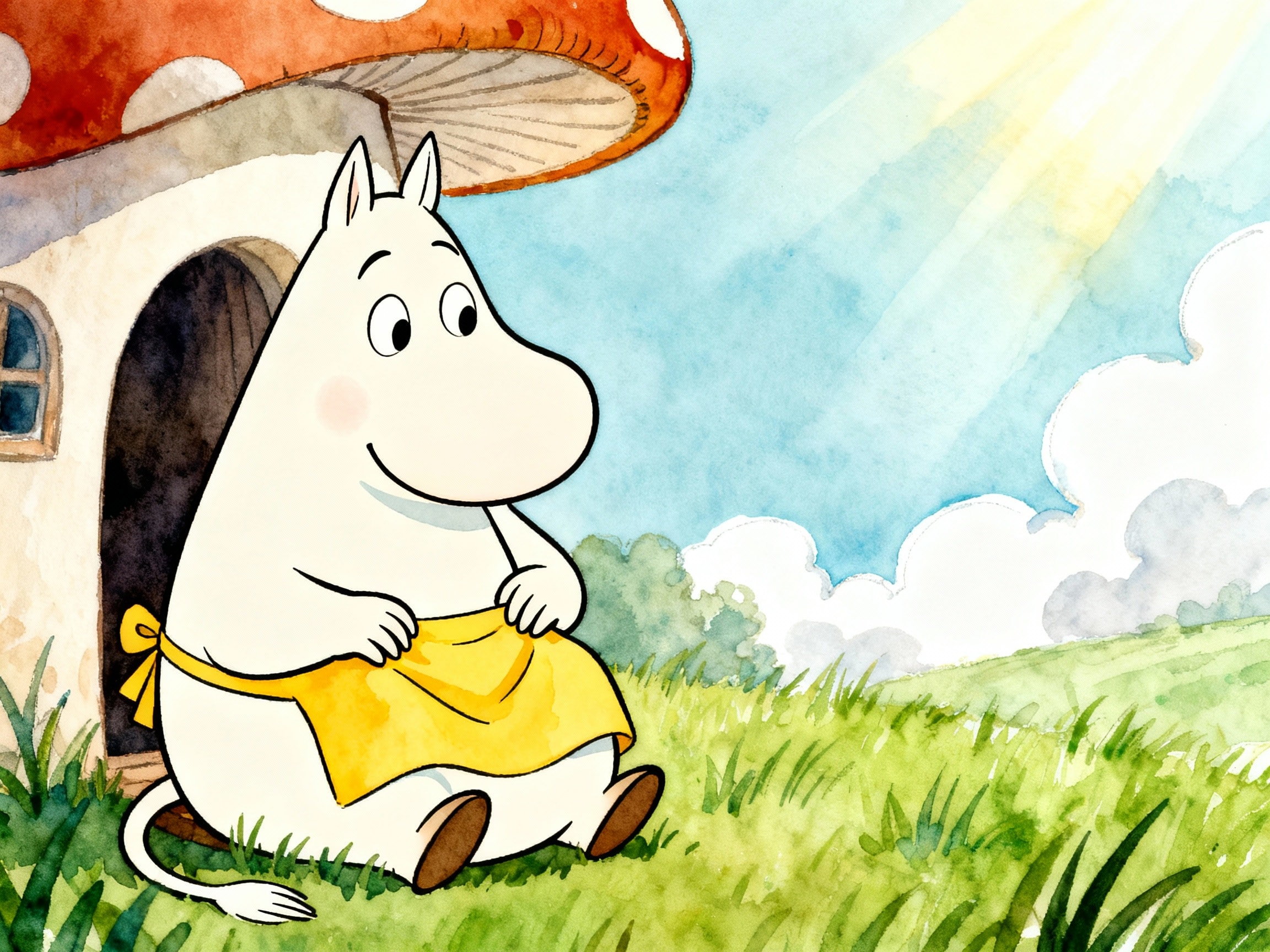 ムーミンママはママの鑑 | の人気AIイラスト・グラビア