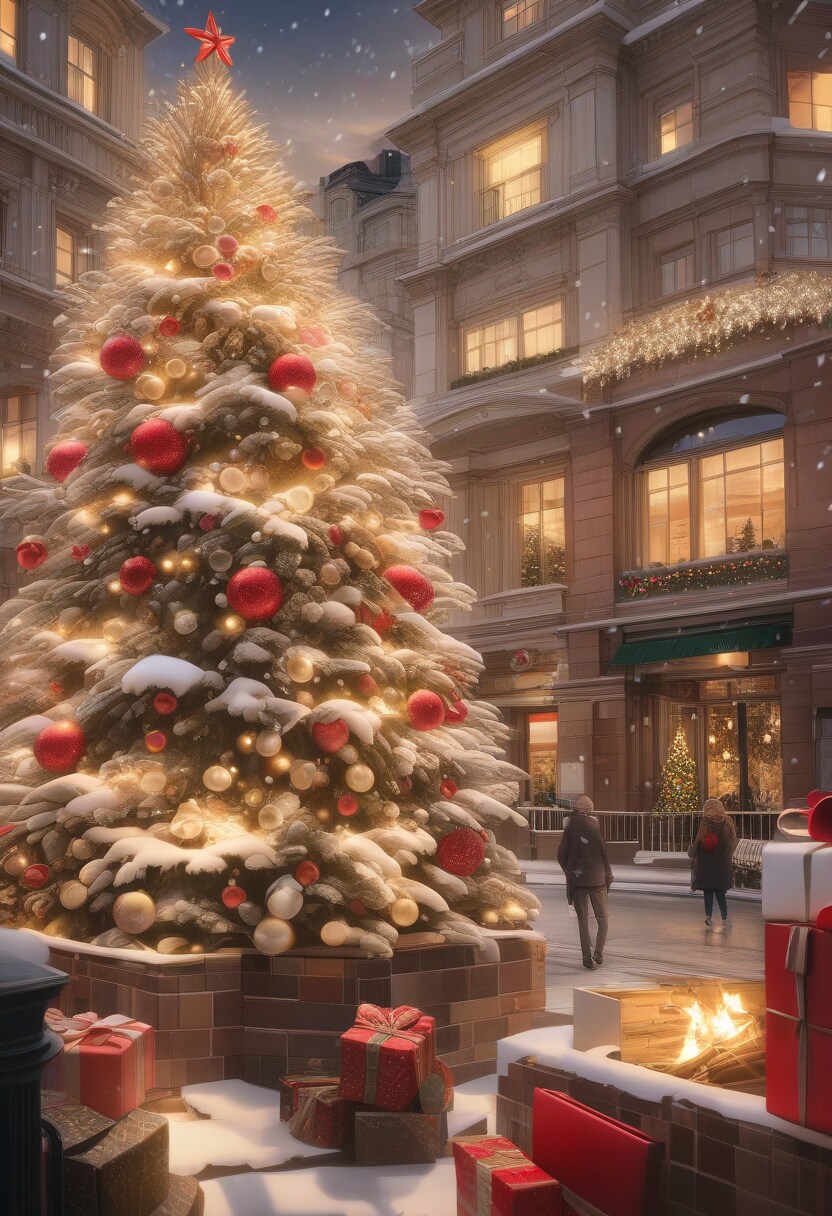 クリスマスツリー２ | の人気AIイラスト・グラビア