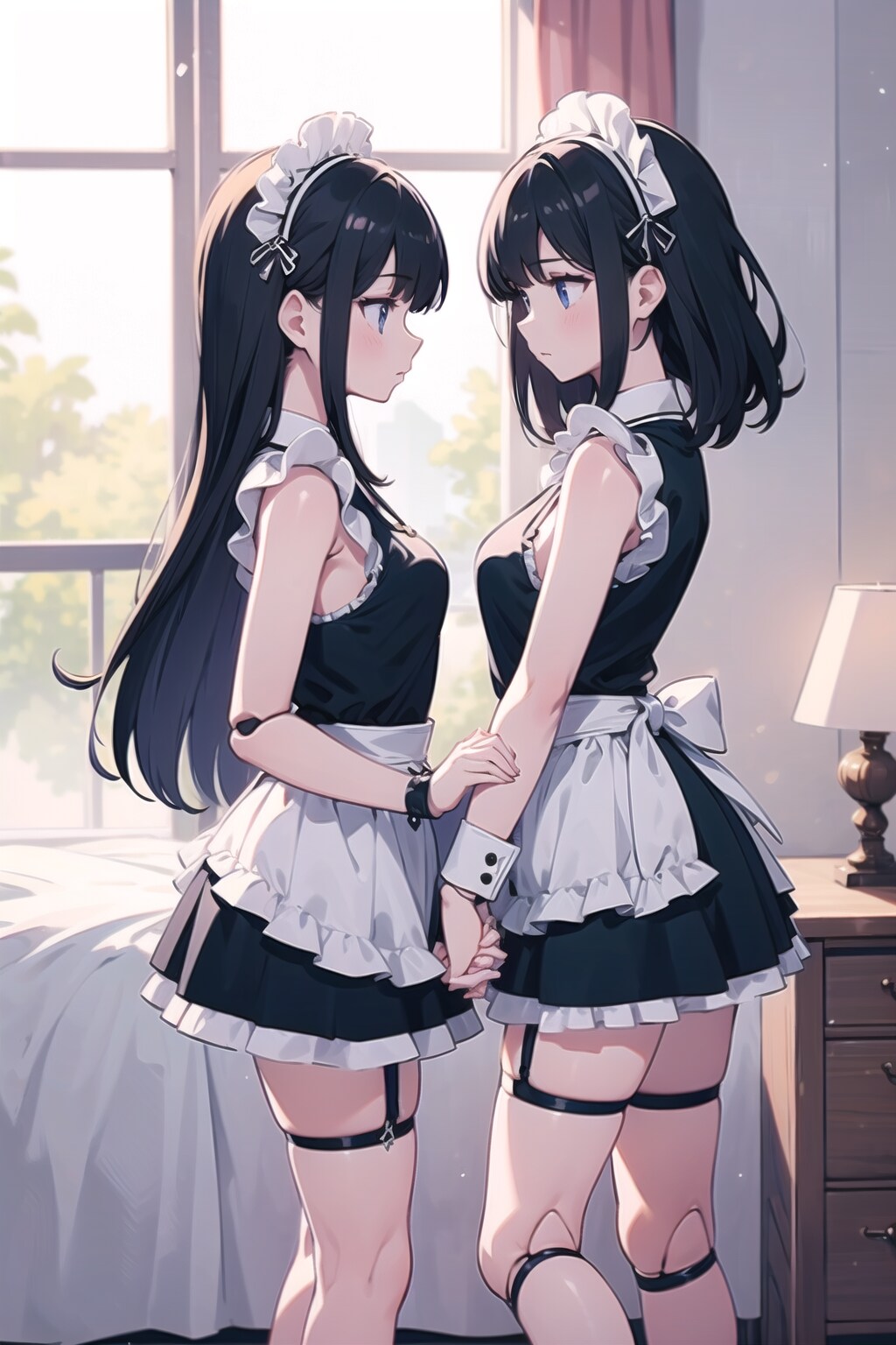 人形メイドの百合