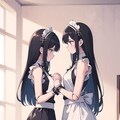 人形メイドの百合 2枚目