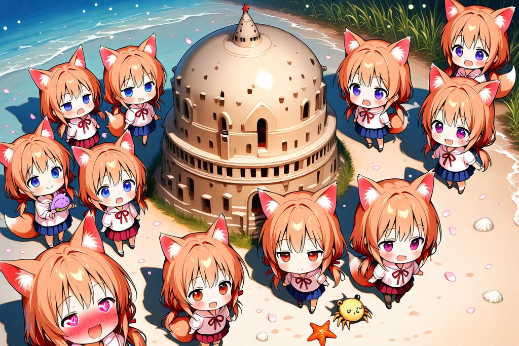 ちびちゃんの、集中力。