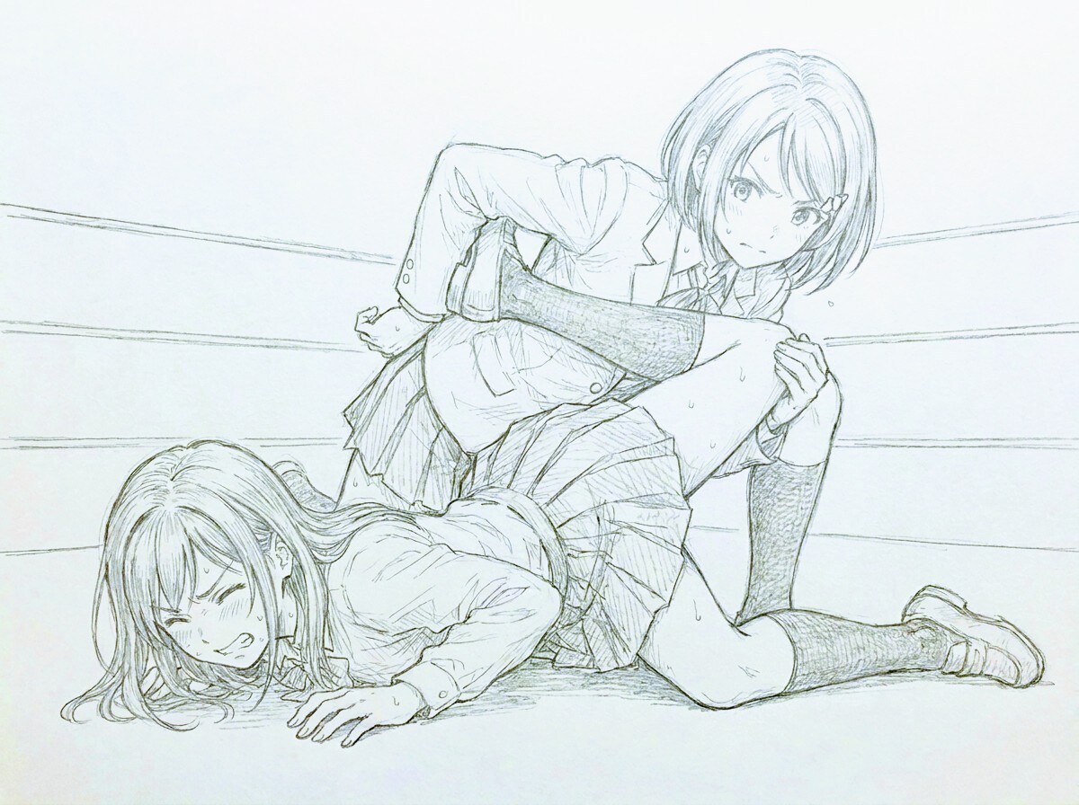 JKプロレス(師走○翁先生オマージュ)
