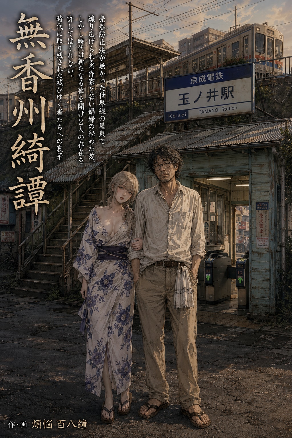 【架空小説本】「無香洲綺譚」という物語(そのポスター制作)