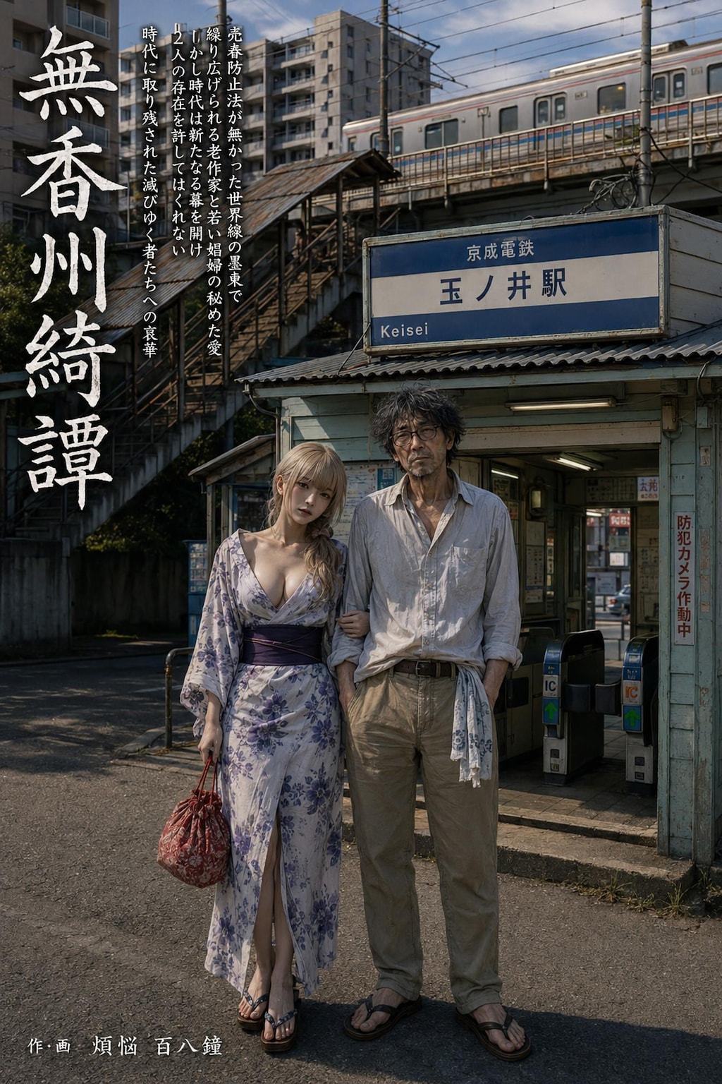 【架空小説本】「無香洲綺譚」という物語(そのポスター制作)