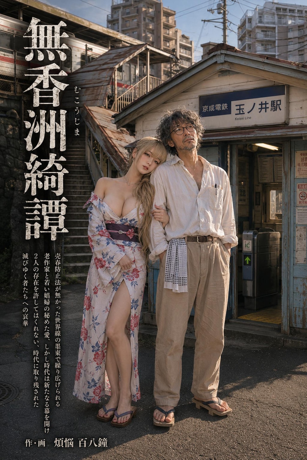 【架空小説本】「無香洲綺譚」という物語(そのポスター制作)