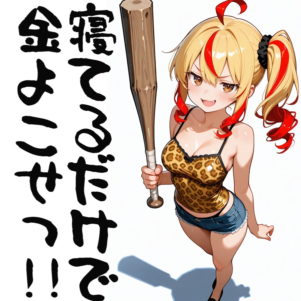 寝てるだけで金よこせ！✊