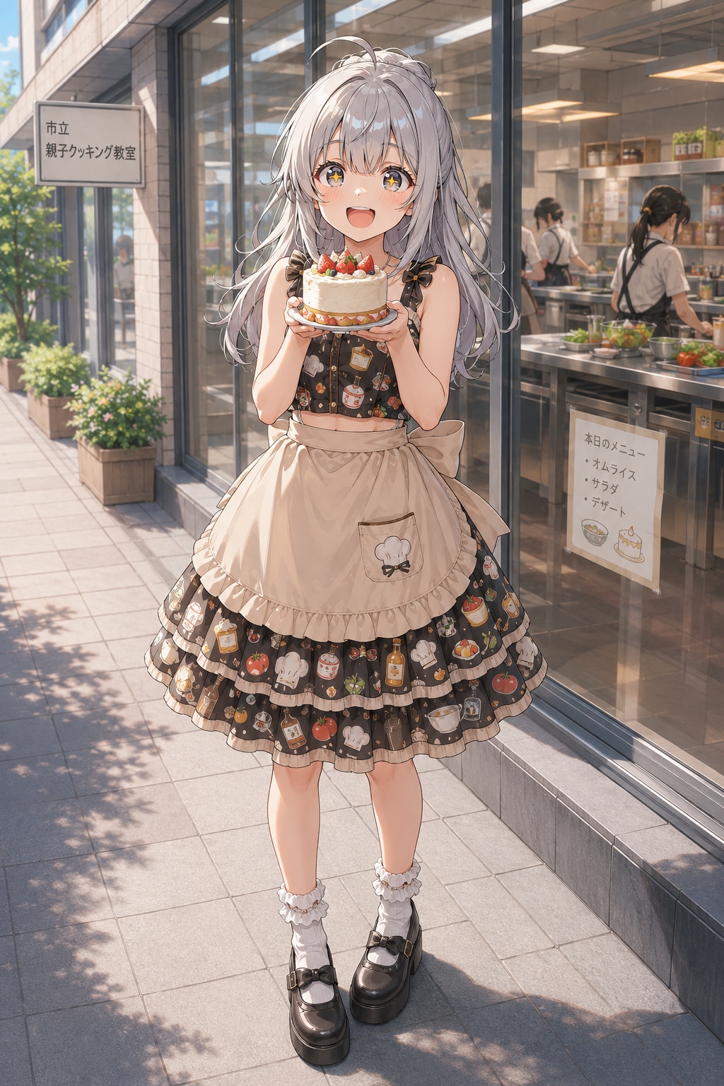 できたよ、見て見て！
