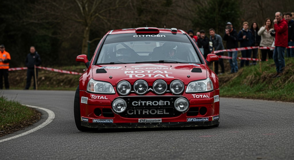 シトロエンラリーカー