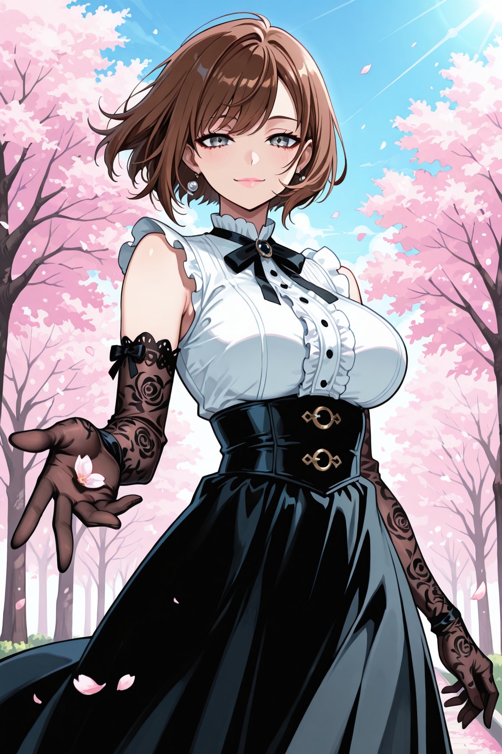 女の子と桜 2026　その７