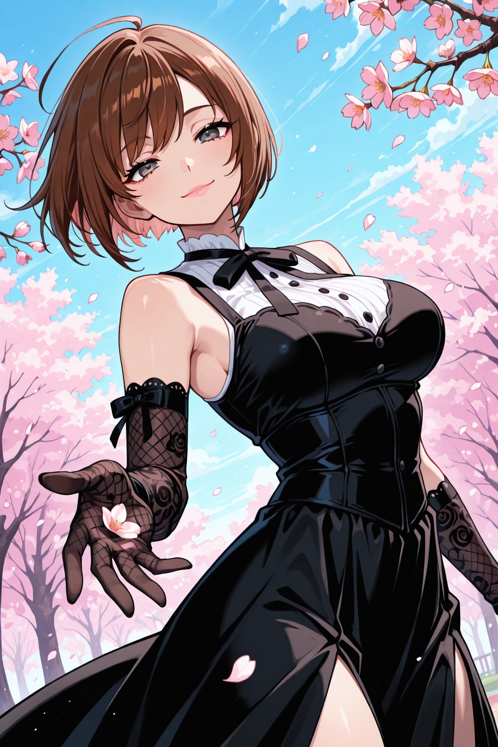 女の子と桜 2026　その７