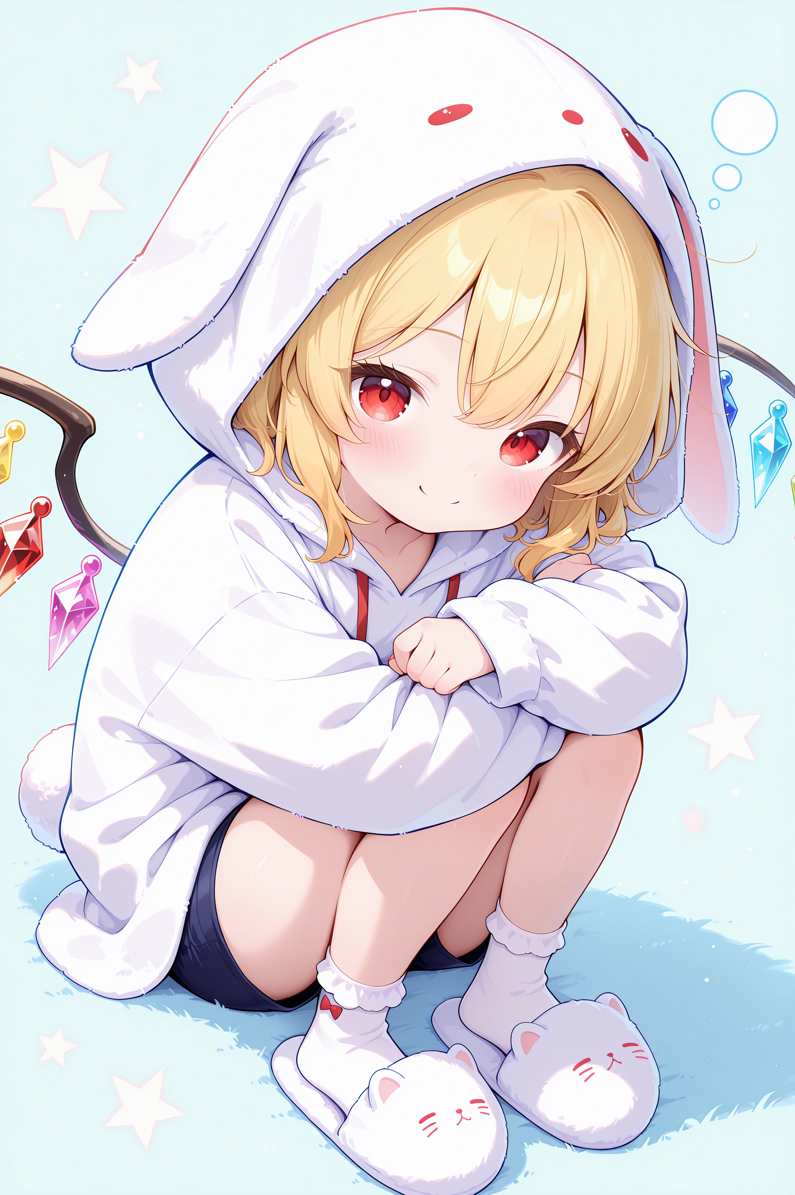 もふもふ白うさぎ