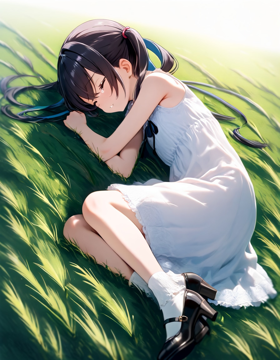 涙を風に委ねる【BAD END】 | の人気AIイラスト・グラビア