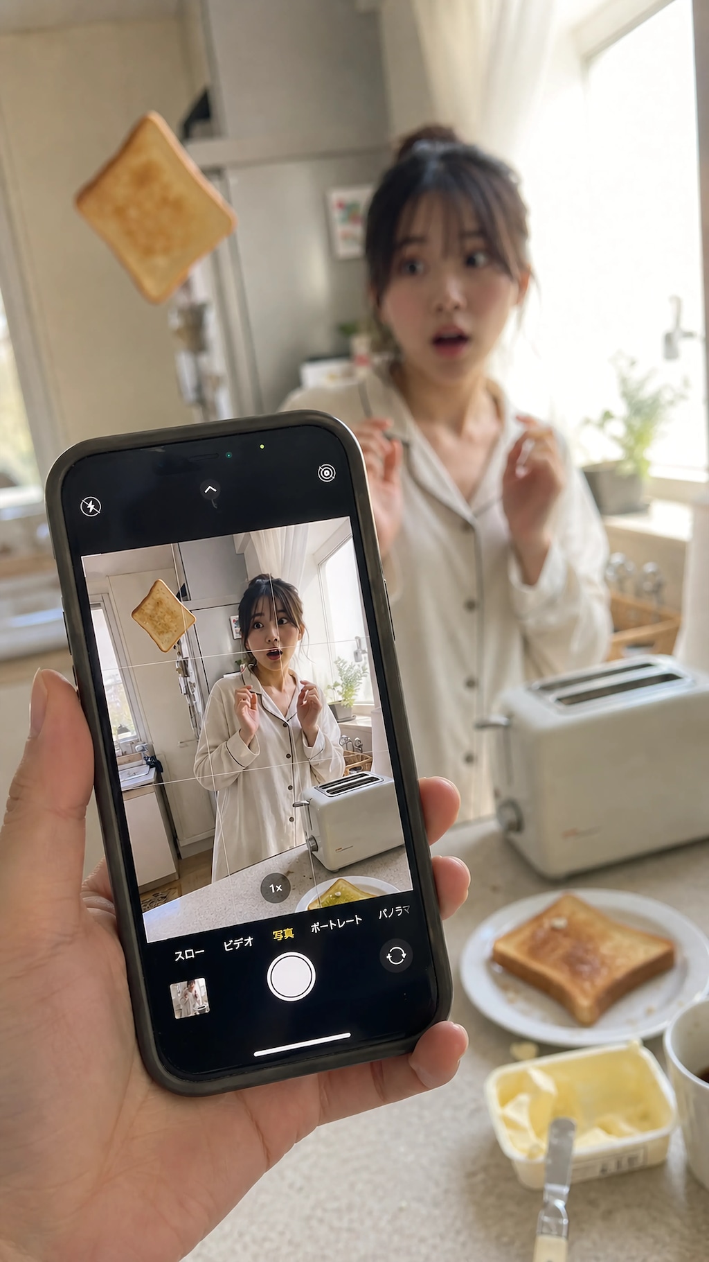 The Morning Toast Defied Gravity