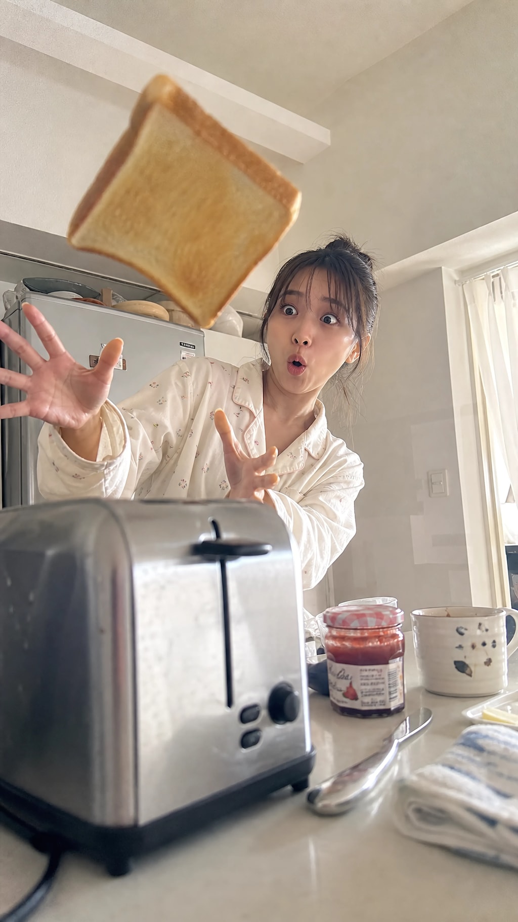 The Morning Toast Defied Gravity