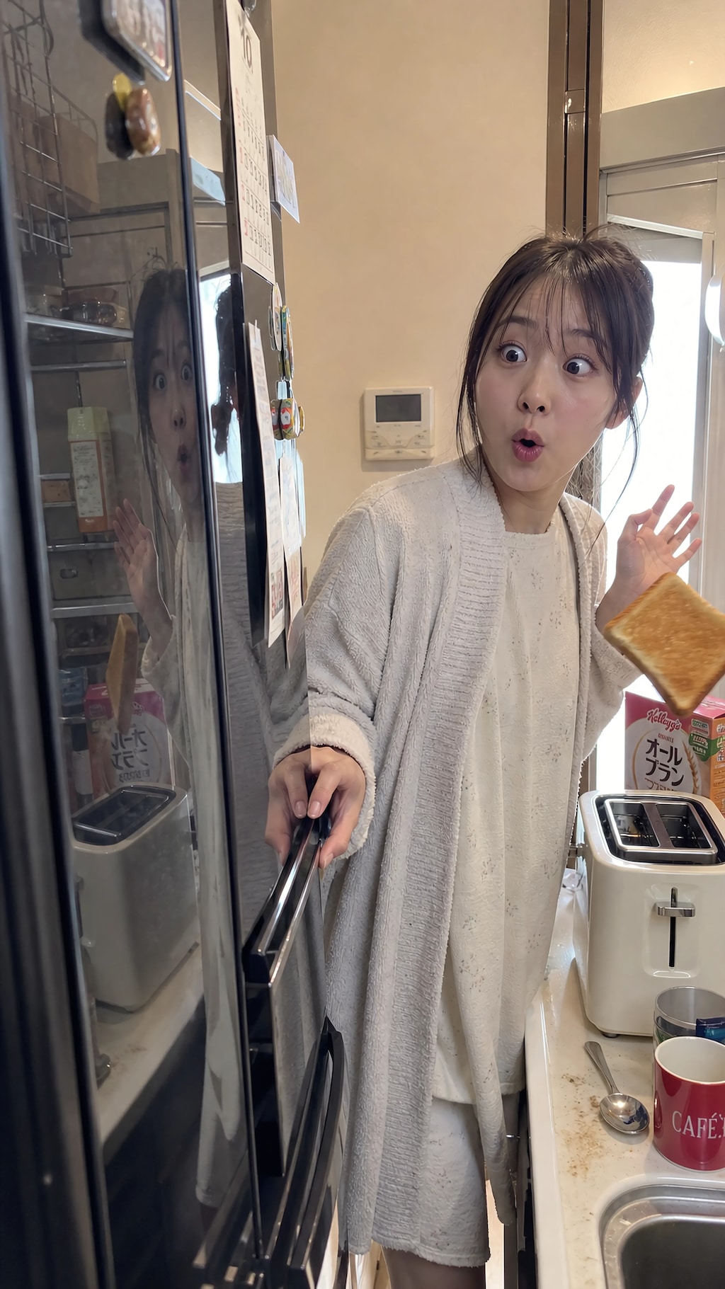 The Morning Toast Defied Gravity