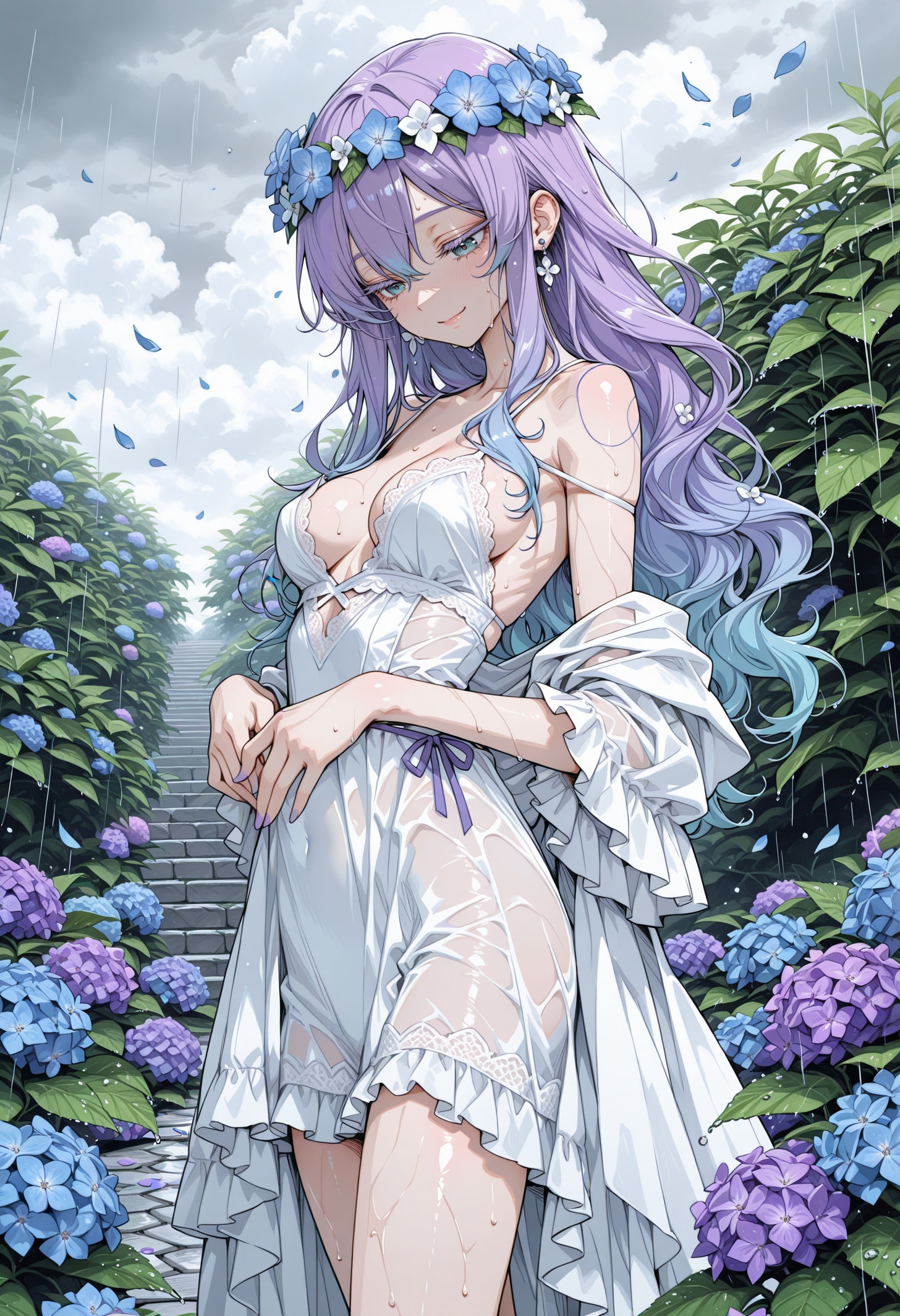 紫陽花の精