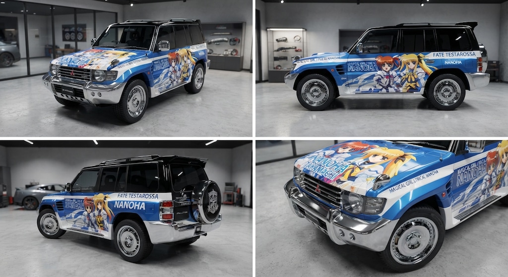 魔法少女リリカルなのは痛車パジェロ
