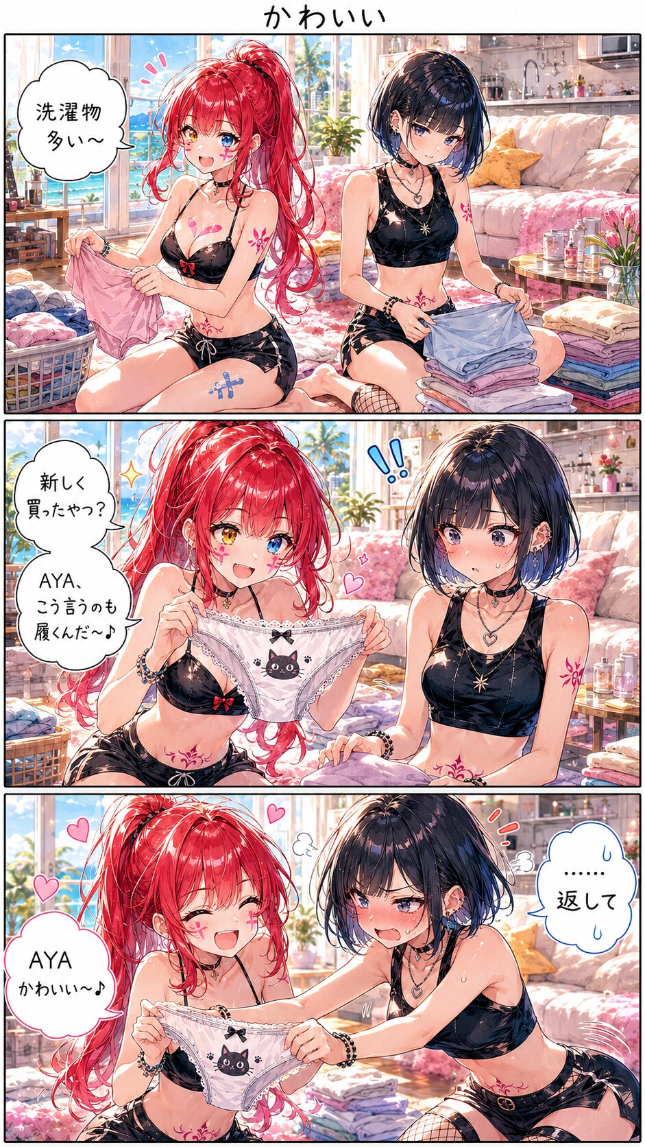 かわいい下着が好み
