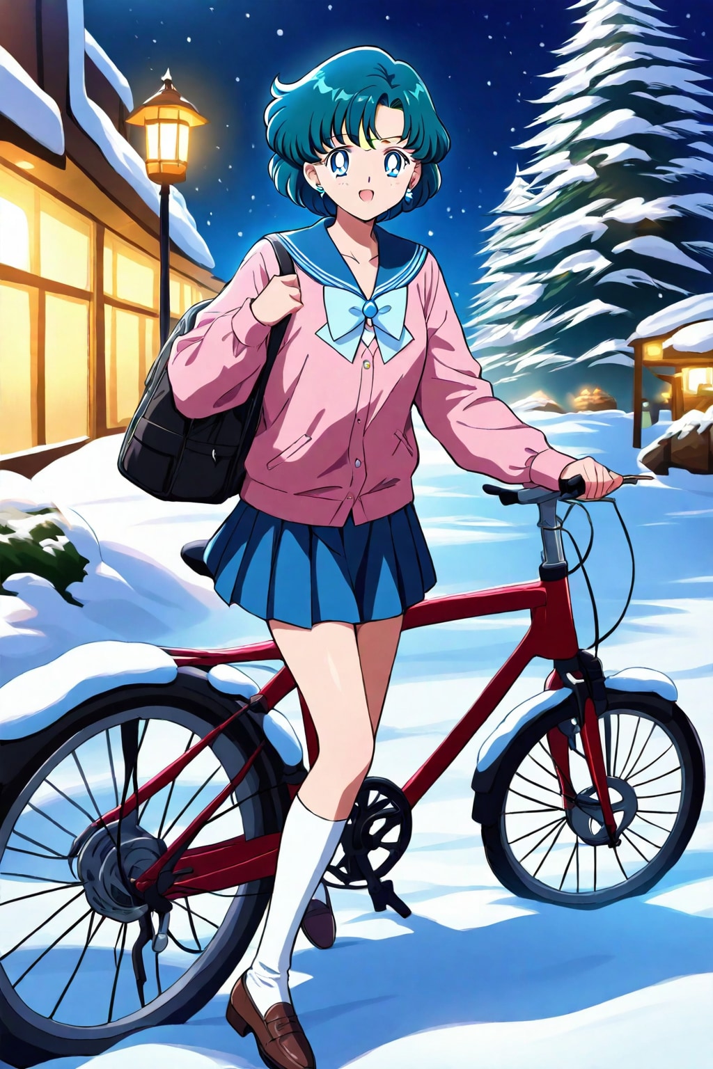 自転車に乗るセー〇ー戦士_FENRIR