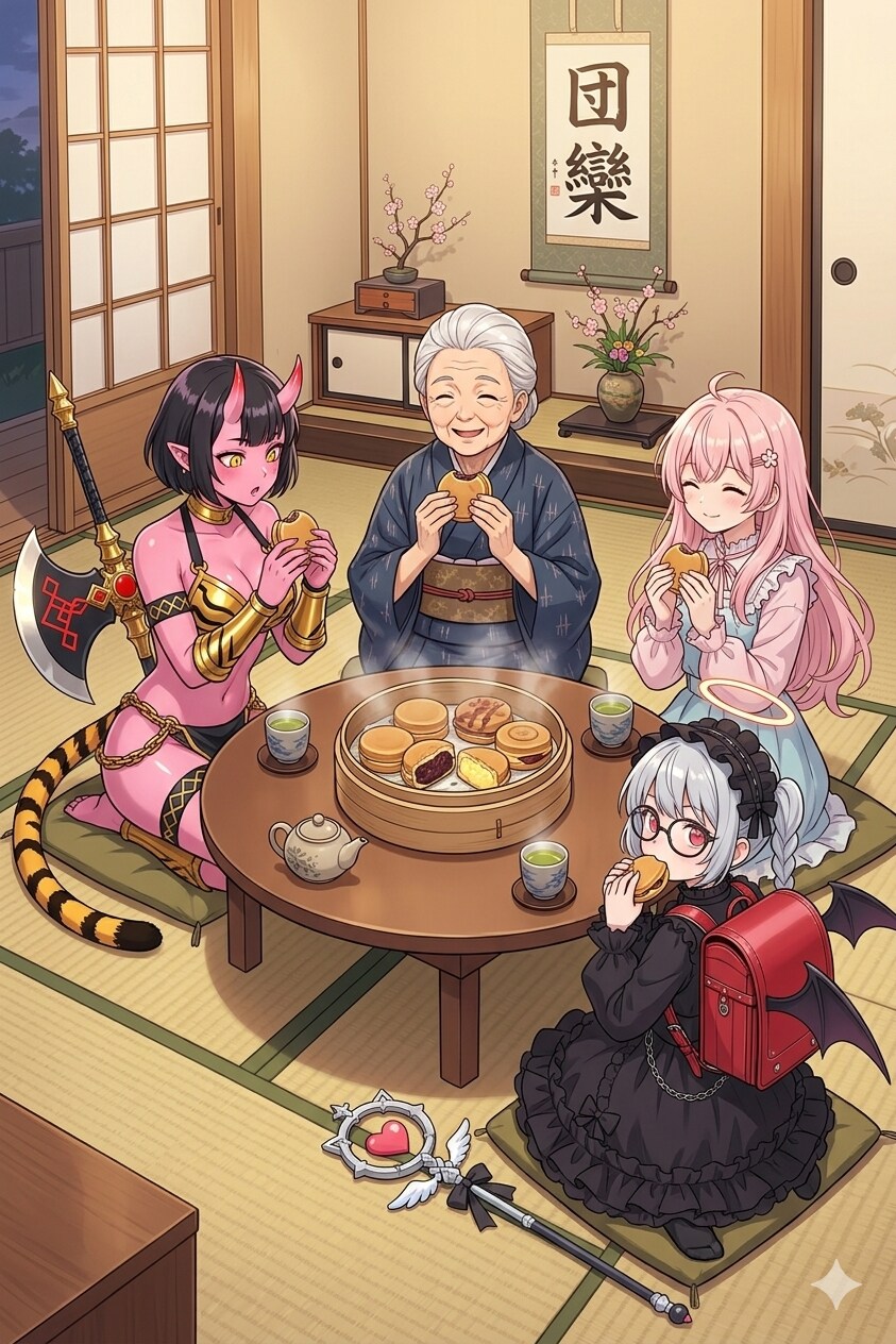 団欒の回転焼き