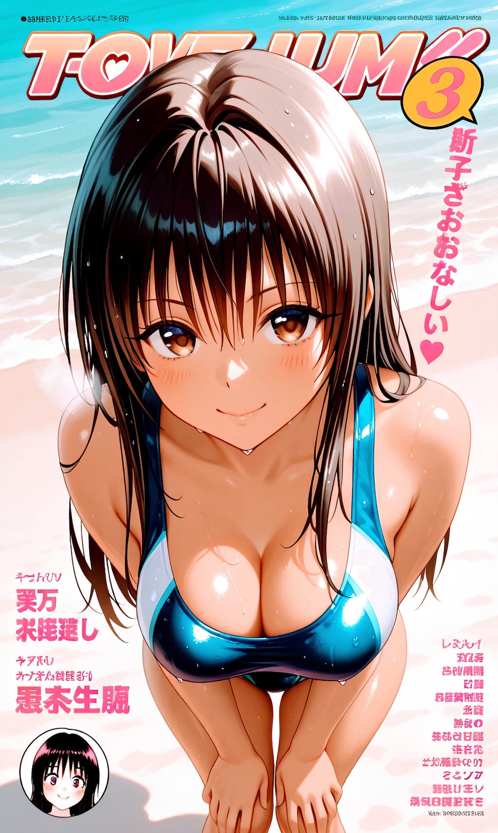 PixAIさんで海の日マガジン