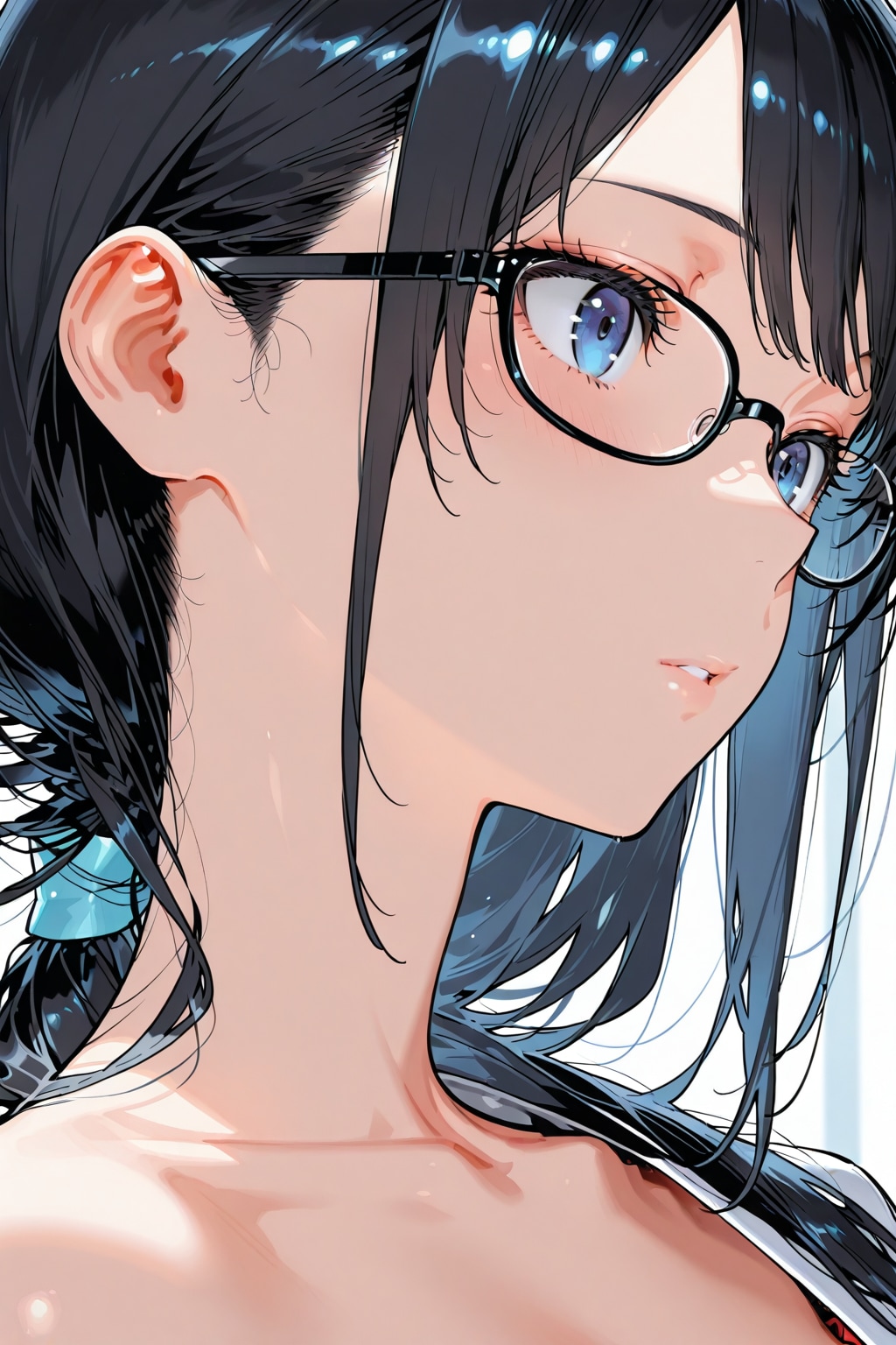 眼鏡の彼女 | の人気AIイラスト・グラビア