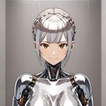 隠すとエロいメカ子 4枚目