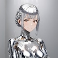 隠すとエロいメカ子 2枚目
