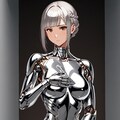 隠すとエロいメカ子 3枚目