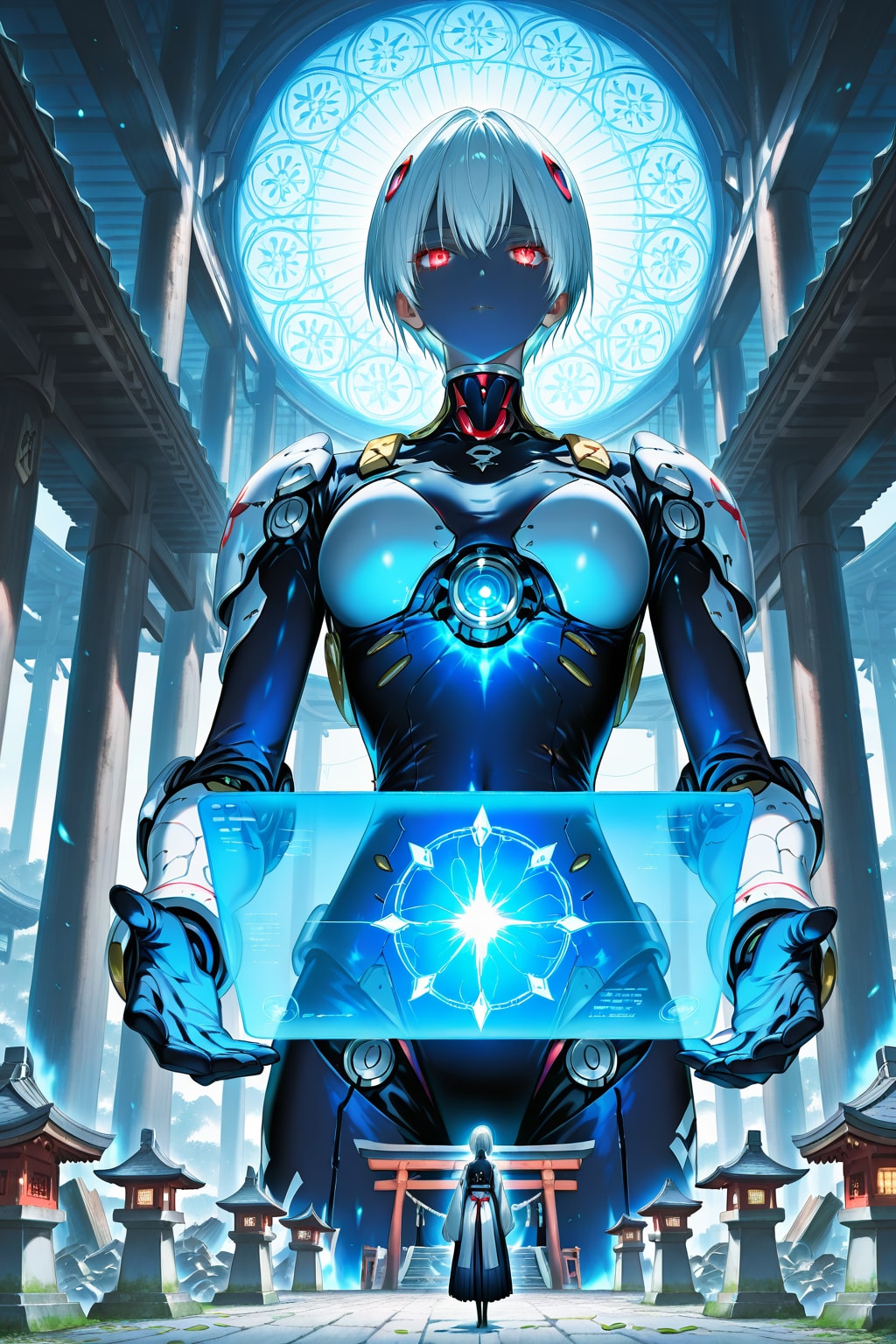 メカ娘のご神体 | の人気AIイラスト・グラビア