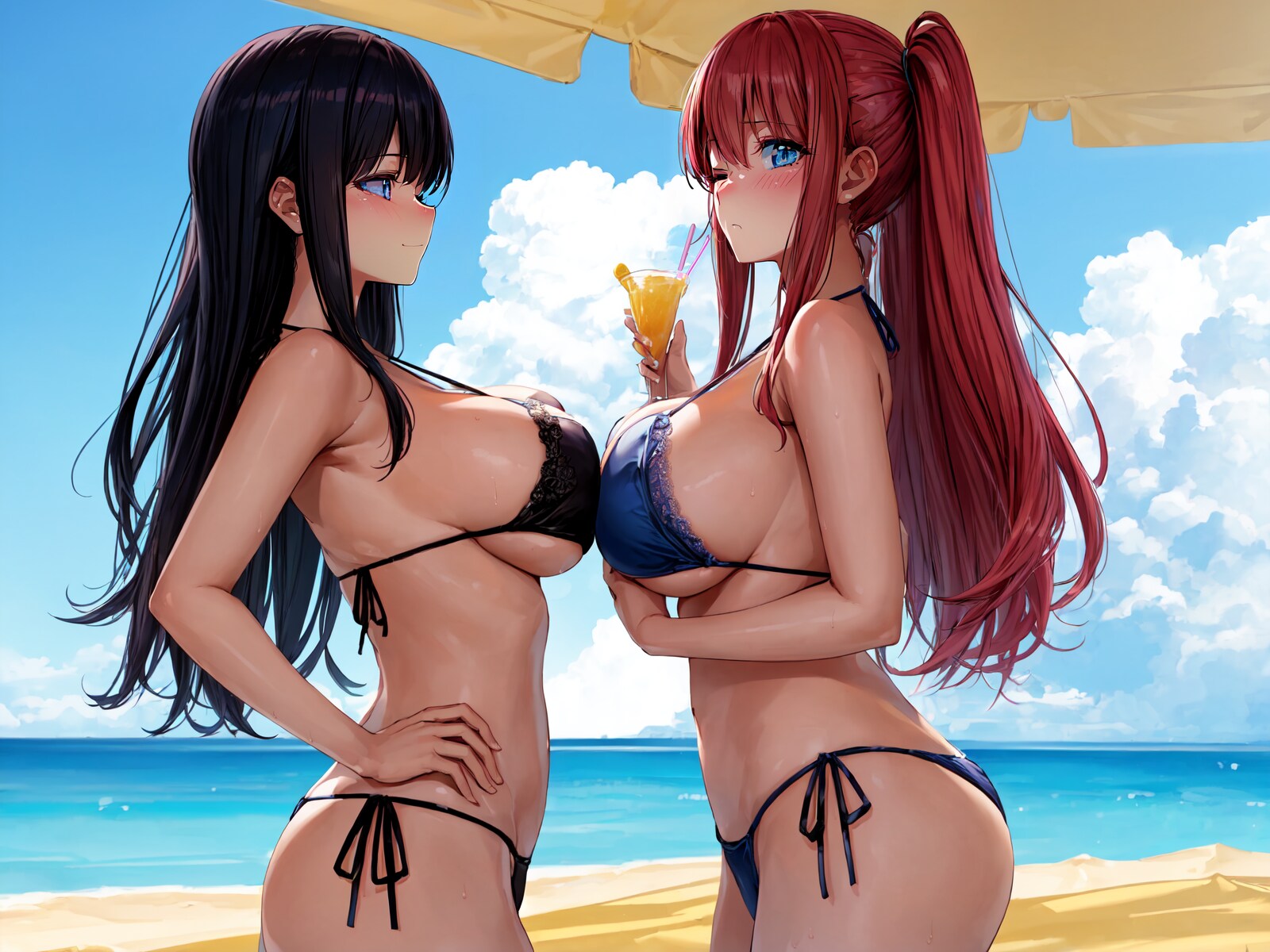 今日の水着枠