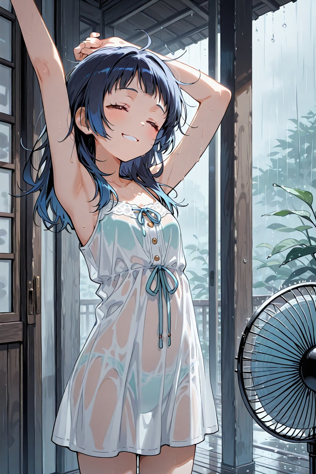 雨だあーー