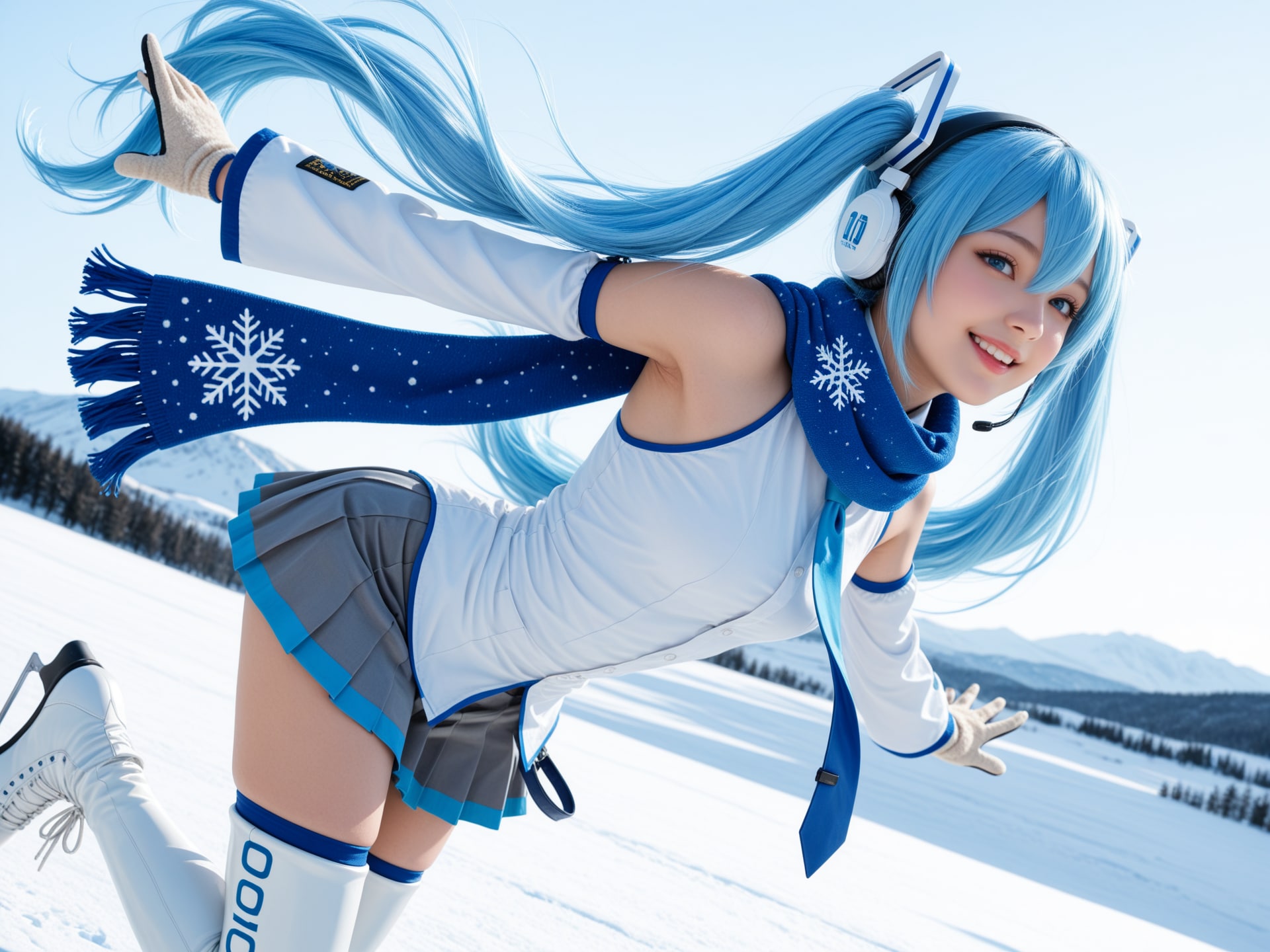 雪ミクさん