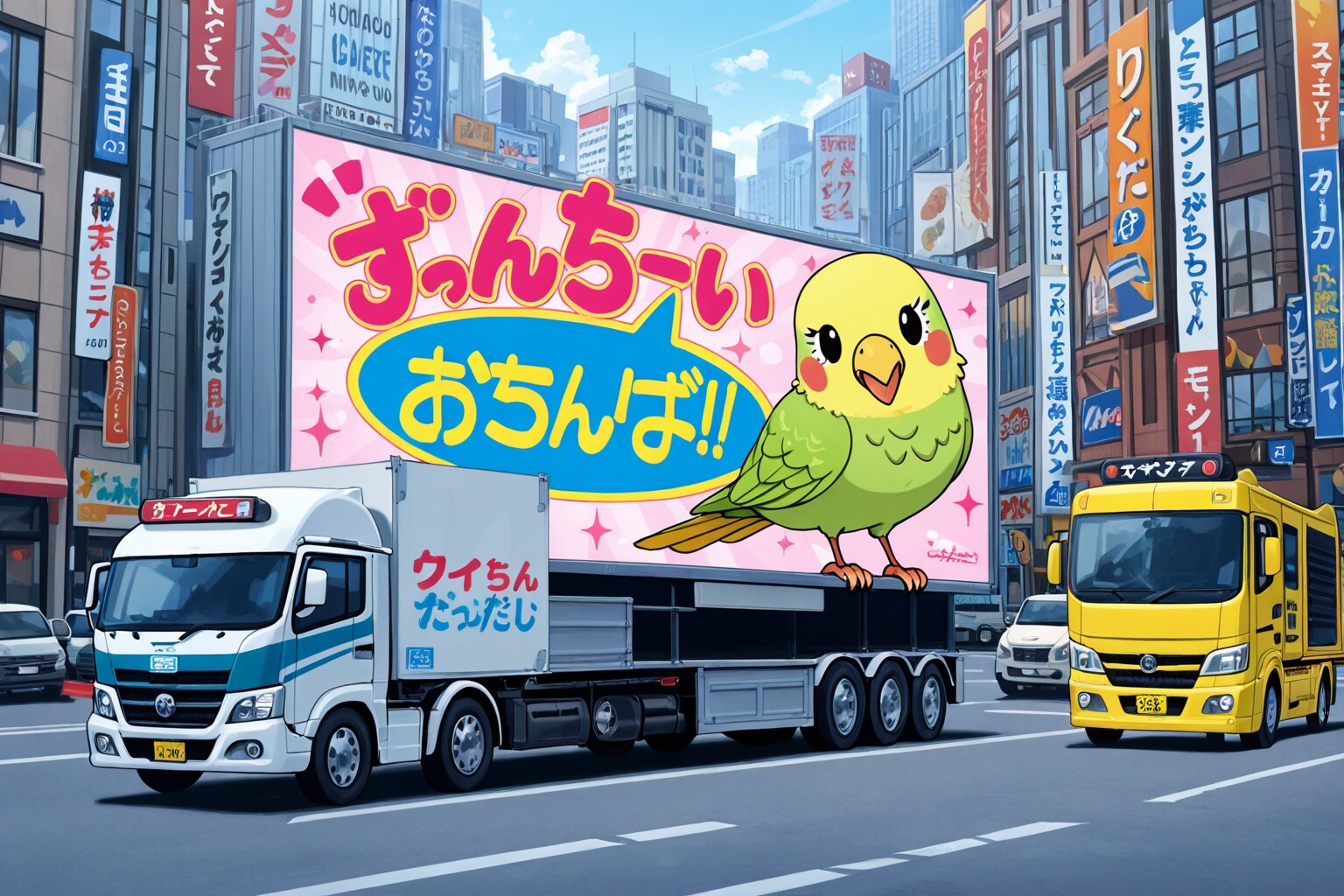 喋るインコアドトラック