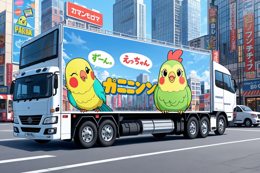喋るインコアドトラック