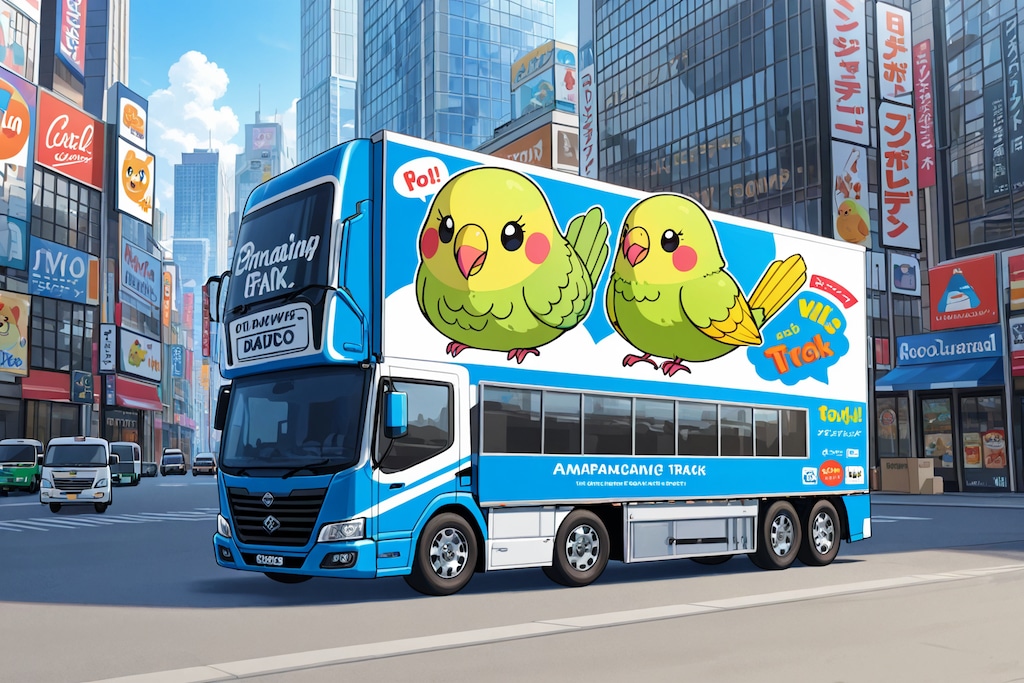 喋るインコアドトラック