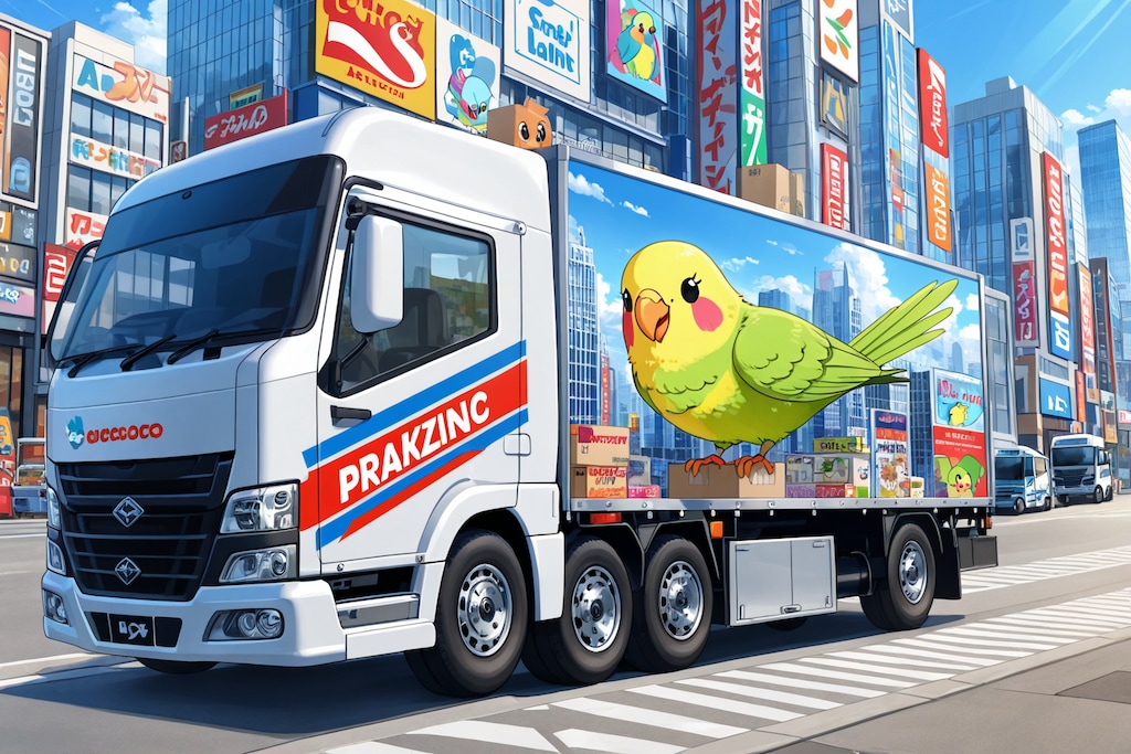 喋るインコアドトラック